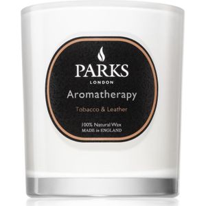Parks London Aromatherapy Tobacco & Leather geurkaars 220 g