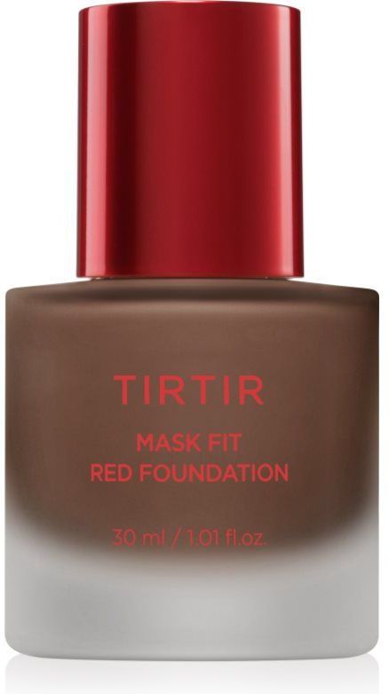 TIRTIR Mask Fit Red Foundation Verhelderende Vloeibare Make-up met Hydraterende Werking Tint 45W Chestnut 30 ml