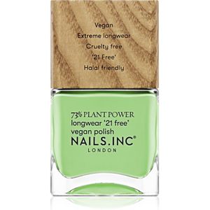 Nails Inc. Vegan Nail Polish Langaanhoudende Nagellak Tint Easy Being Green 14 ml