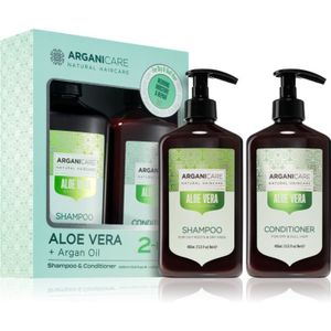 Arganicare Aloe vera Duo Box Gift Set (met Hydraterende Werking )