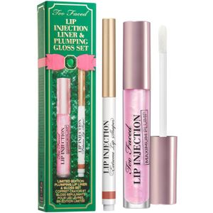 Too Faced Lip Injection Liner & Plumping Gloss Set Gift Set voor Lippen Original