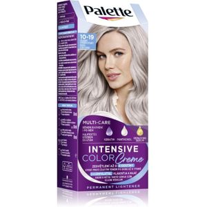Schwarzkopf Palette Intensive Color Creme Pernamente Haarkleuring Tint 10-19 Cool Silver Blonde 1 st