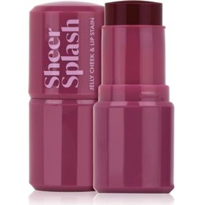 Barry M - Sheer Splash - Multifunctionele Lip- en Gezichts Tint - Pomegranate - 5.8 g