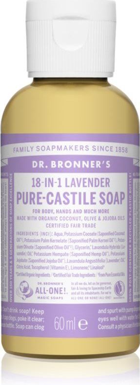 Dr. Bronner’s - Lavender - Vloeibare Zeep - 60 ml