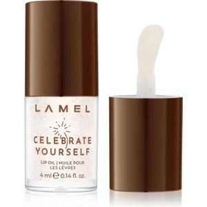 LAMEL Celebrate Yourself lippenolie met Glitters Tint 01 4 ml