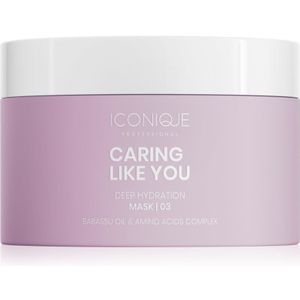 ICONIQUE Professional CARING LIKE YOU Deep Hydration diep hydraterend masker voor Droog en Beschadigd Haar 200 ml