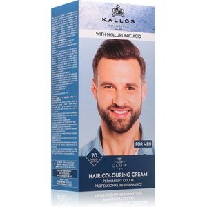 Kallos - Glow Lasting Cream Colour - Permanente Haarkleuring - Medium Blond - 60 ml