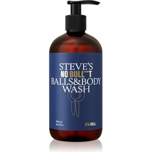 Steve's - No Bull***t Balls and Body Wash - Actieve Douchegel - 500 ml