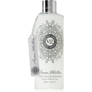 Vivian Gray - Aroma Selection - Douchegel - White Tea & Magnolia - 500 ml