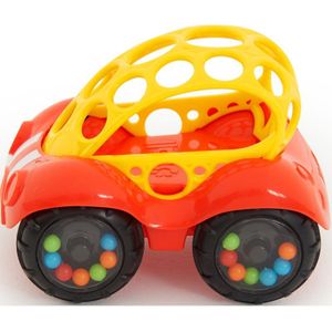 Oball Rattle & Roll autootje voor Kinderen Red 3m+ 1 st
