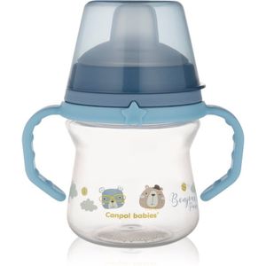 Canpol babies Bonjour Paris FirstCup Kop met handvaten Blue 6m+ 150 ml