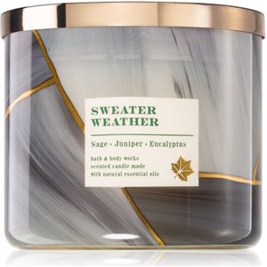 Bath & Body Works Sweater Weather geurkaars 411 g