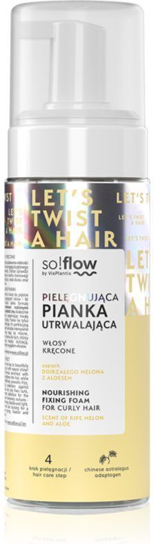 so!flow - Curly Hair Nourishing Fixing Foam - Haarmousse - 170 ml