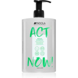 Indola Act Now! Repair Reinigend en Voedend Shampoo voor het Haar 1000 ml