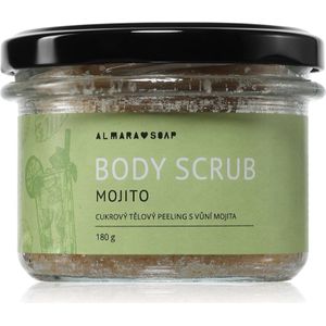 Almara Soap - Body Scrub - Mojito - 180 g - Natuurlijke Ingrediënten