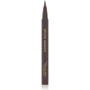 Pierre René Professional Brow Maker zeer precies wenkbrauwpotlood Tint Dark Brown 0,74 g