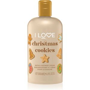 I Love Bathtime Treats Christmas Cookies Douchegel 500 ml