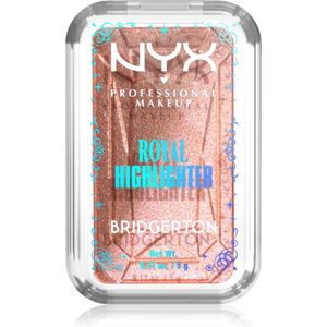 NYX Professional Makeup Bridgerton Royal Highlighter Highlighter Tint 01 Iridescent Peach 5 g