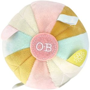 O.B Designs Sensory Ball pluche knuffel Autumn Pink 3m+ 1 st