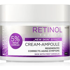 Eveline Cosmetics - Cream-Ampoule Retinol - Nachtcrème - 50 ml - Veganistisch