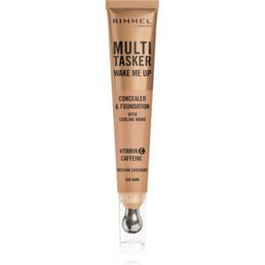 Rimmel Multi-Tasker Wake Me Up Foundation en Concealer voor Stralende Huid Tint 50 Sand 20 ml