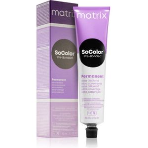Matrix SoColor Pre-Bonded Extra Coverage Pernamente Haarkleuring Tint  509G Sehr Helles Blond Gold 90 ml