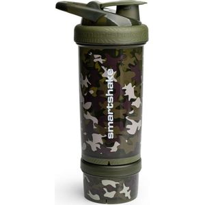 Smartshake Revive sportshaker + reservoir kleur Camo Green 750 ml