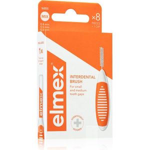 Elmex Interdental Brush Interdentale Tandenragers Sizes mix 8 st