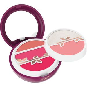 PUPA Milano All You Need Is Owl Owl Make-up Palette voor Ogen en LIppen verschillende tinten VIOLET 1 st