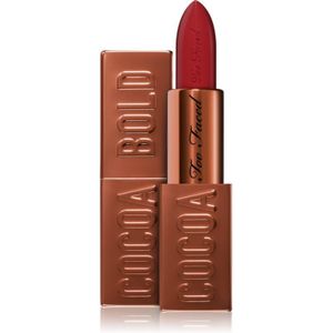 Too Faced Cocoa Bold Lipstick Crèmige Lippenstift Tint Chocolate Lava 3.3 g