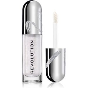 Makeup Revolution - Metallic Muse - Vloeibare Glitteroogschaduw - Silver - 3.5 ml