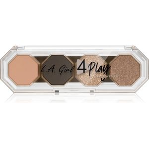 L.A. Girl Cosmetics 4 Play oogschaduw palette Tint Seduce 3.2 g