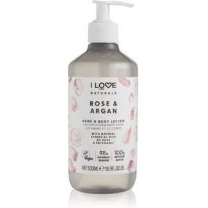 I Love Naturals - Rose & Argan - Bodylotion - 500 ml