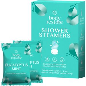 Body Restore Eucalyptus & Mint Shower Steamers douchetabletten 2x25 g