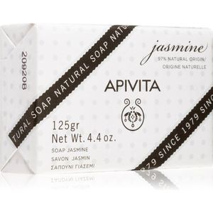 Apivita Natural Soap Jasmine reinigende baardzeep 125 gr