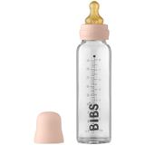 BIBS Baby Glass Bottle 225 ml babyfles Blush 225 ml