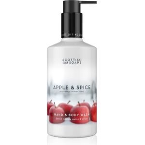 Scottish Fine Soaps Apple & Spice Douchegel voor Handen en Lichaam 300 ml