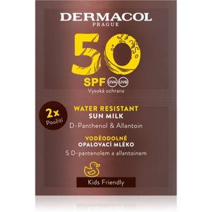 Dermacol Sun Water Resistant Waterproef Zonnebrandmelk SPF 50 2x15 ml