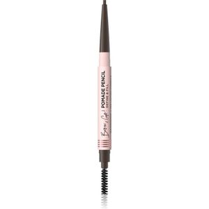Eveline Cosmetics Brow & Go! Paterproef eyeliner met Borstel 2in1 Tint Dark Brown 4 gr