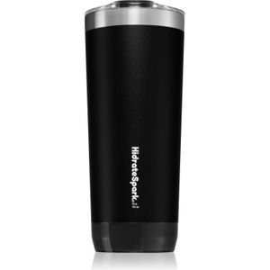 HidrateSpark PRO Tumbler intelligente thermoskan met rietje kleur Black 592 ml