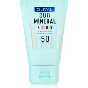 Olival Sun Mineral Kids Kinder zonnebrandcrème voor Gezicht en Lichaam SPF 50 50 ml