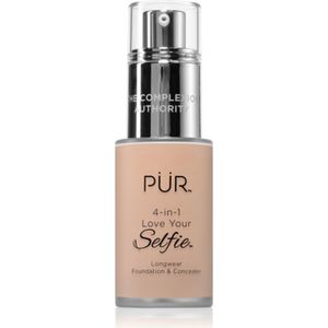 PÜR Cosmetics 4-in-1 Love Your Selfie Foundation en Concealer 2 in 1 Tint LN6 30 ml