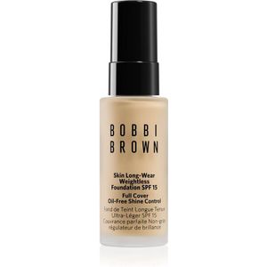 Bobbi Brown Mini Skin Long-Wear Weightless Foundation Langaanhoudende Make-up SPF 15 Tint Warm Ivory 13 ml