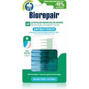 Biorepair - Rubber Picks Regular - Tandenstokers - Groen - 40 Stuks
