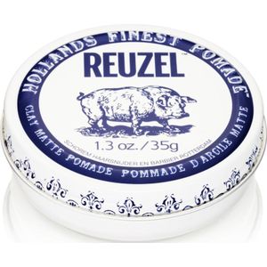Reuzel - Hollands Finest Pomade Clay - Modelerende Klei - 35 g - Matterend Effect