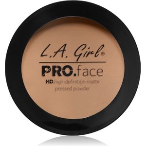 LA Girl Pro Face Matte Pressed Powder - Compact - Poeder - Geeft vlekkeloze afwerking - Nude Beige