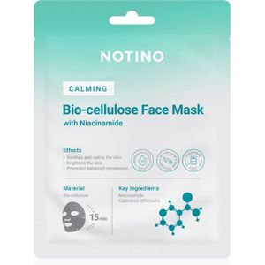 Notino - Calming Bio-Cellulose Face Mask - Kalmerend Sheet Mask - 25 g