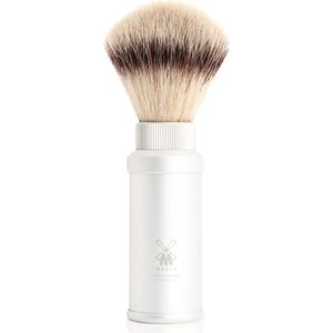 Mühle TRAVEL Silvertip Synthetic Scheerkwast White 1 st