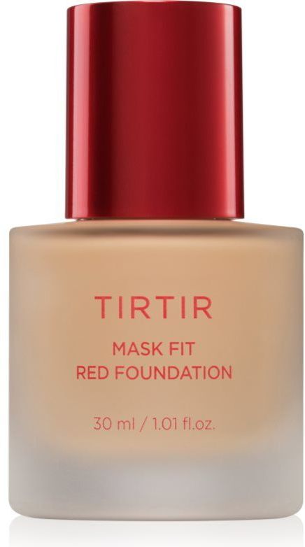 TIRTIR Mask Fit Red Foundation Verhelderende Vloeibare Make-up met Hydraterende Werking Tint 25N Mocha 30 ml