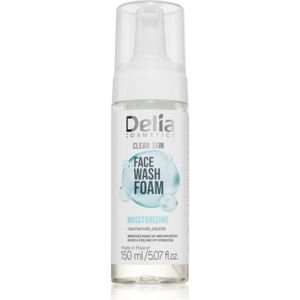 Delia Cosmetics Clean Skin Gezichtsreinigend Schuim met Hydraterende Werking 150 ml